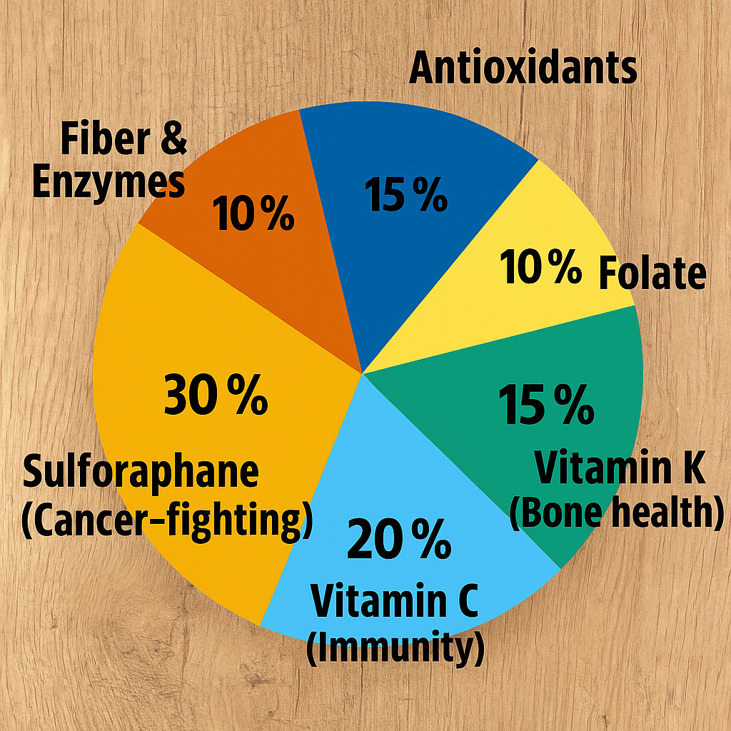 Broccoli Microgreens Nutritional Comparison